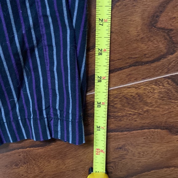 Joe Boxer pin stripe wide leg Pajama bottom in size L - Picture 9 of 12